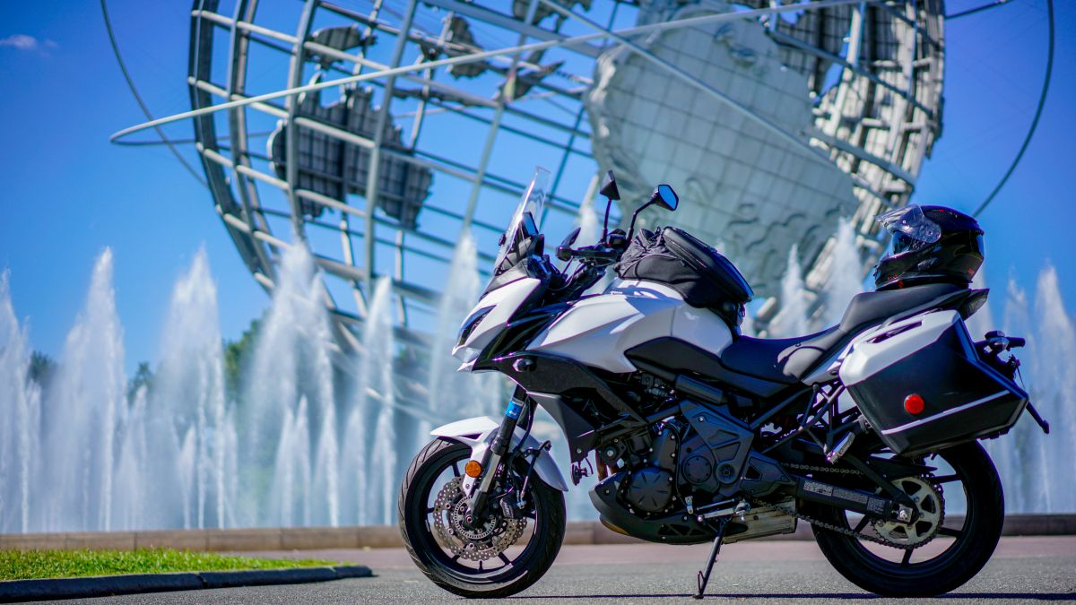 Motorcycle road trip supplies and long-distance travel gear
